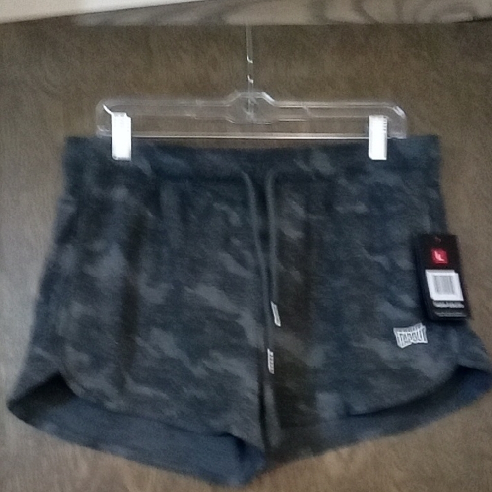 TNA Women's Dark Camo Athletic Shorts